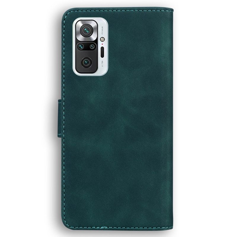 Flip Case Xiaomi Redmi Note 10 Pro Skin Touch Butterfly