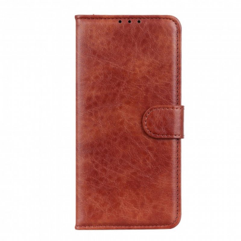 Flip Case Xiaomi Redmi Note 10 Pro Teksturoitu Keinonahka