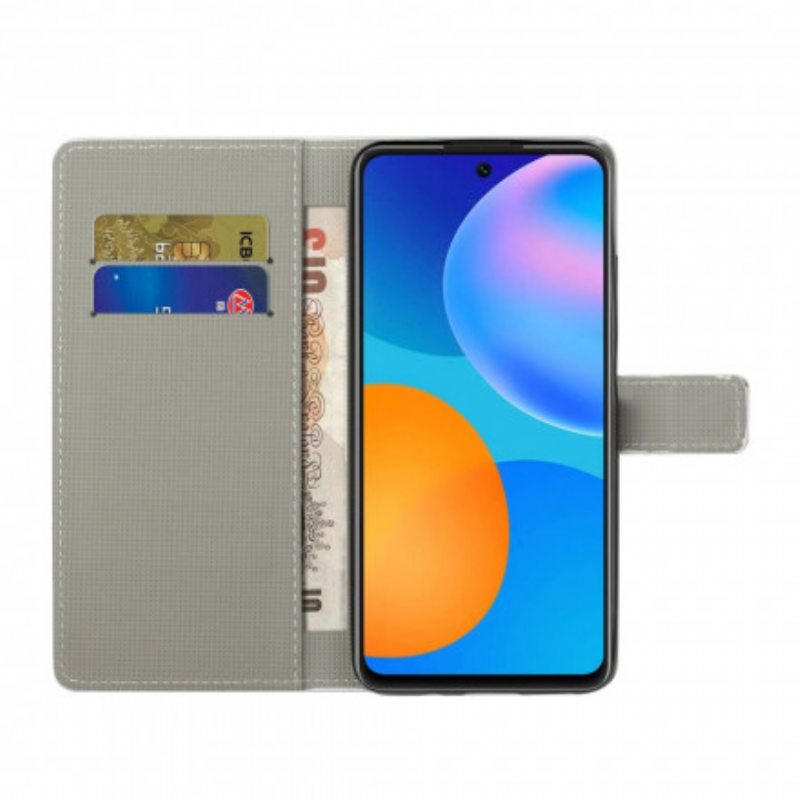 Flip Case Xiaomi Redmi Note 10 Pro Useita Pöllöjä