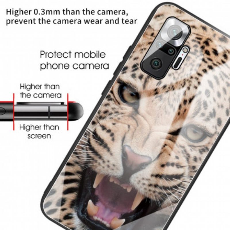 Kuori Xiaomi Redmi Note 10 Pro Leopard Karkaistu Lasi