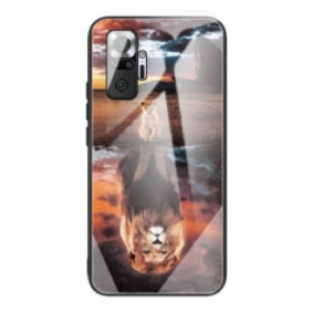 Kuori Xiaomi Redmi Note 10 Pro Lion Cub's Dream Karkaistu Lasi