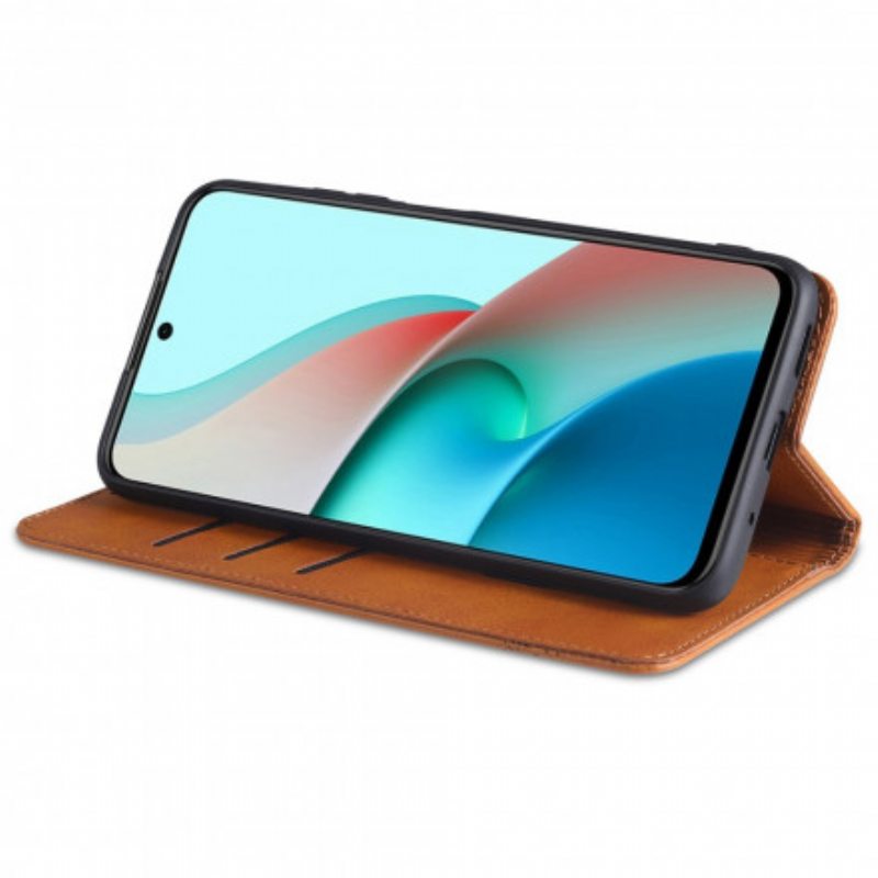 Puhelinkuoret Xiaomi Redmi Note 10 Pro Kotelot Flip Azns-nahkamuotoilu