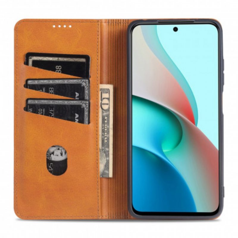 Puhelinkuoret Xiaomi Redmi Note 10 Pro Kotelot Flip Azns-nahkamuotoilu