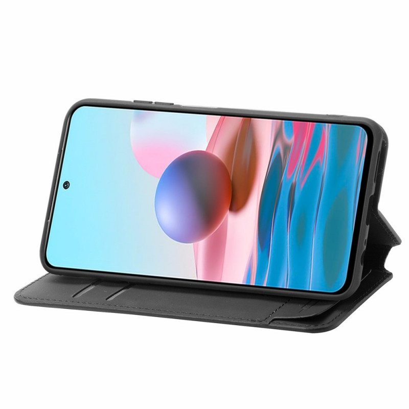 Puhelinkuoret Xiaomi Redmi Note 10 Pro Kotelot Flip Caseno Rfid -suunnittelu