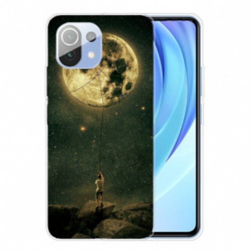 Kuori Xiaomi Mi 11 Pro Joustava Moon Man