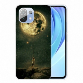 Kuori Xiaomi Mi 11 Pro Joustava Moon Man