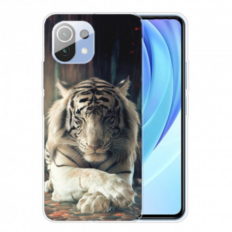 Kuori Xiaomi Mi 11 Pro Joustava Tiger