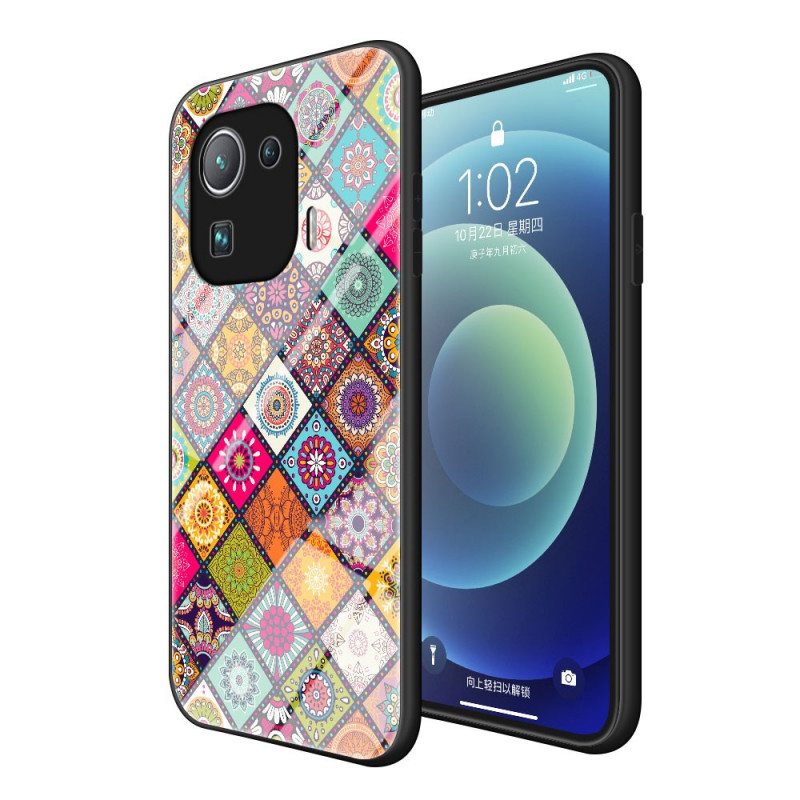 Kuori Xiaomi Mi 11 Pro Patchwork Magneettipidike