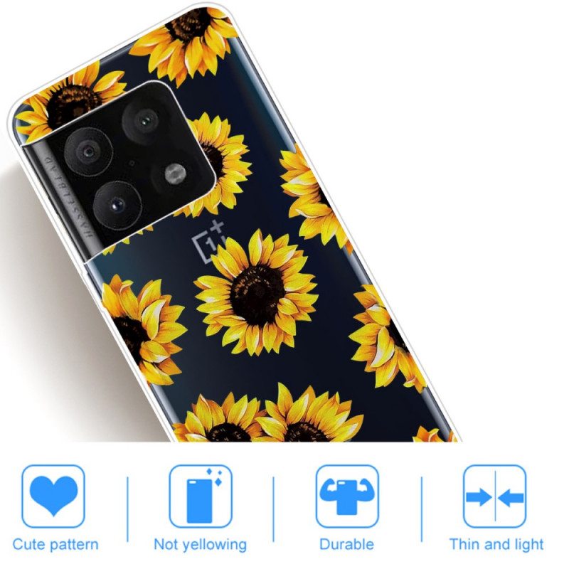 Case OnePlus 10 Pro 5G Auringonkukat