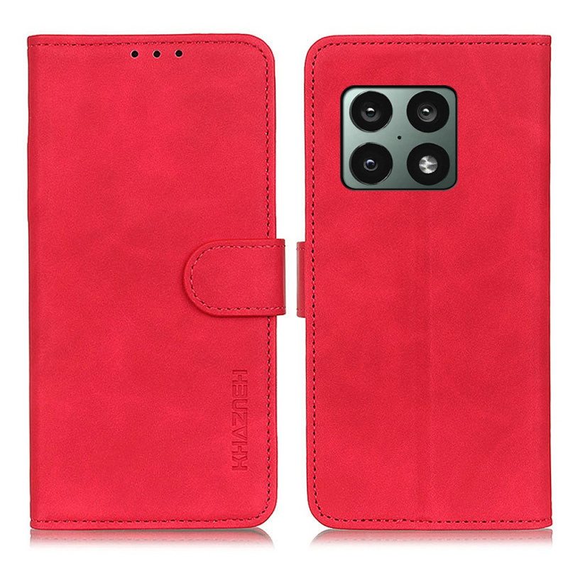 Kotelot OnePlus 10 Pro 5G Matta Vintage Leather Effect Khazneh