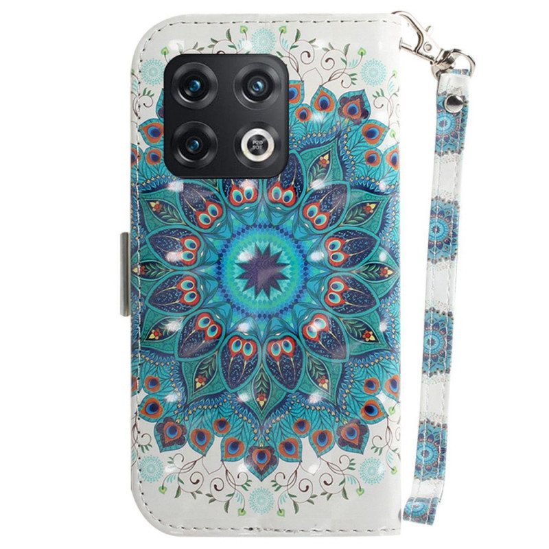 Kotelot OnePlus 10 Pro 5G Suojaketju Kuori Strappy Mandala