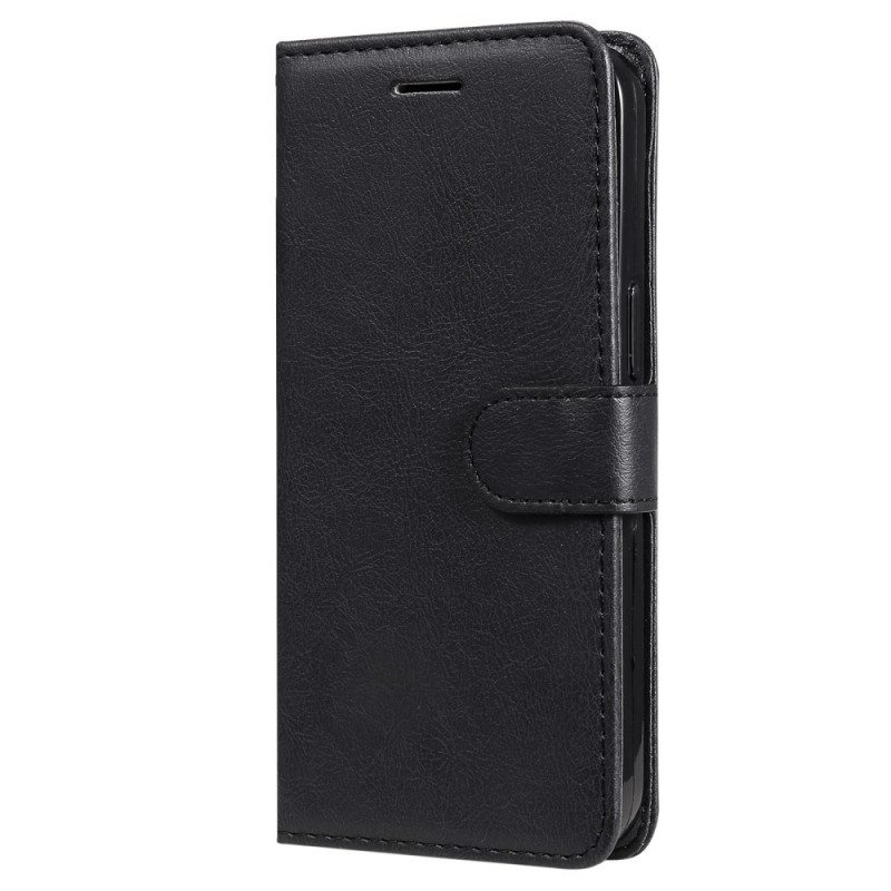 Kotelot OnePlus 10 Pro 5G Suojaketju Kuori Strappy Plain Leather Style