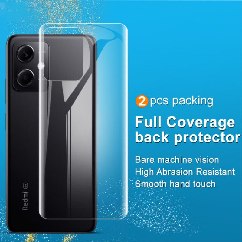 Imak Hydrogel Protection Xiaomi Redmi Note 12/Poco X5 5G:N Takapuolelle