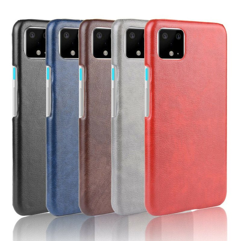 Case Google Pixel 4 XL Litsi-nahkaefekti