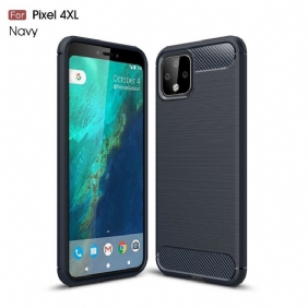 Kuori Google Pixel 4 XL Harjattua Hiilikuitua