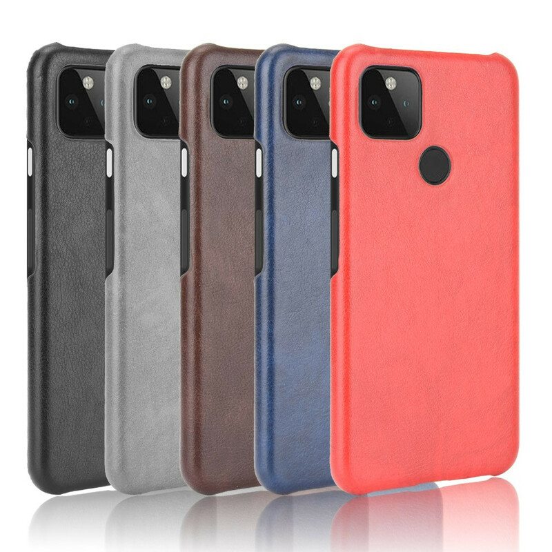 Case Google Pixel 4A 5G Litchi Performance -nahkaefekti