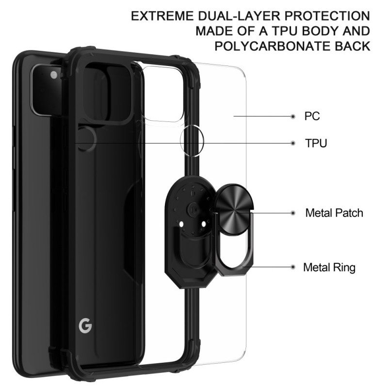 Kuori Google Pixel 4A 5G Akryylivahvisteiset Kulmat