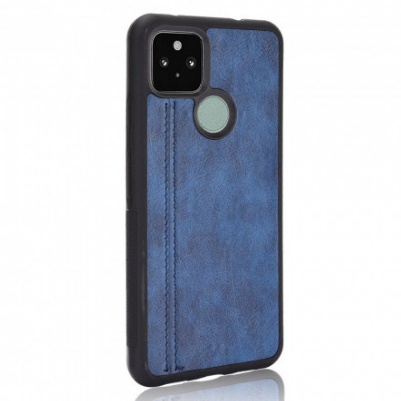 Kuori Google Pixel 4A 5G Couture-nahkaefekti