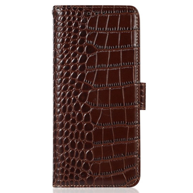 Kotelot Xiaomi 13 Lite Crocodile Style Rfid