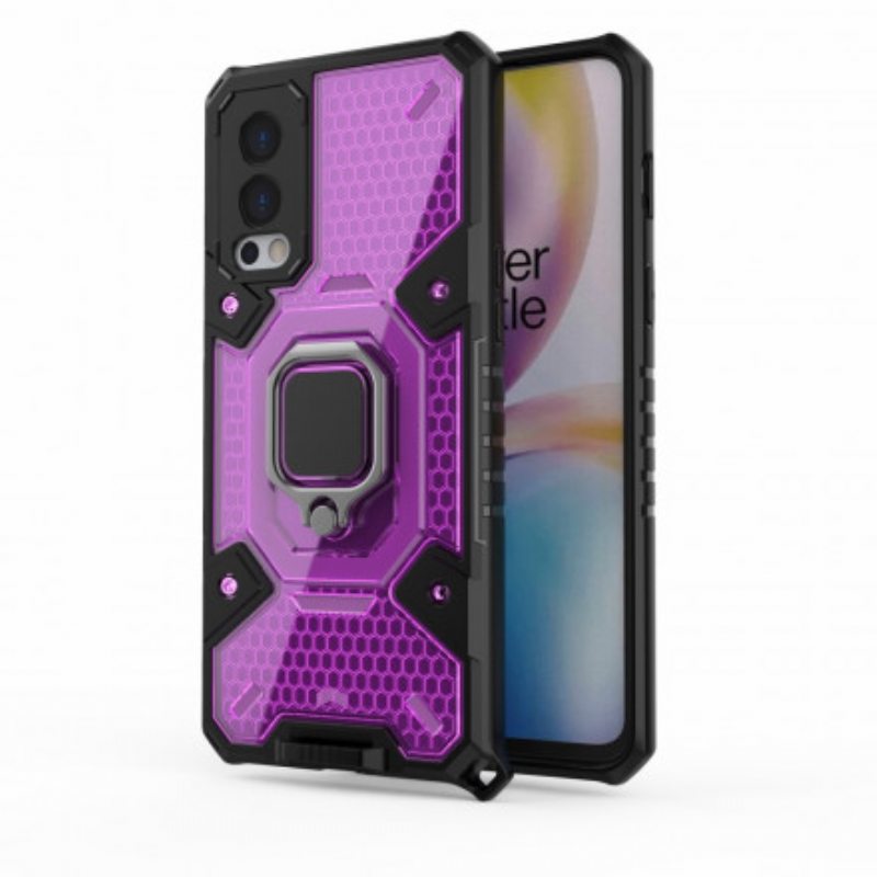 Case OnePlus Nord 2 5G Hunajakenno Renkaalla