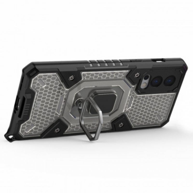 Case OnePlus Nord 2 5G Hunajakenno Renkaalla