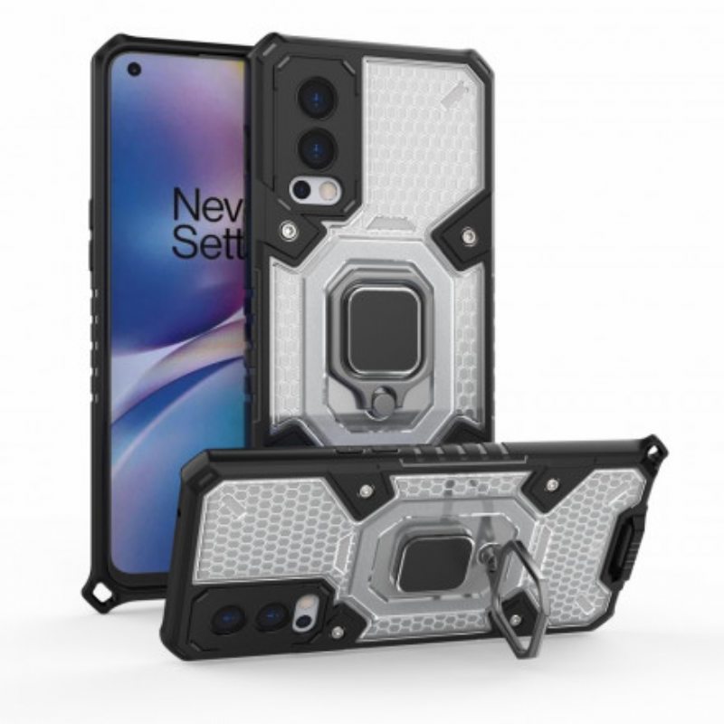 Case OnePlus Nord 2 5G Hunajakenno Renkaalla