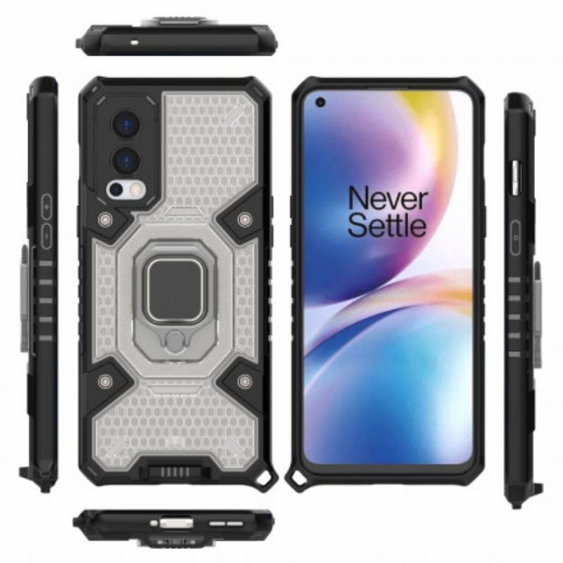 Case OnePlus Nord 2 5G Hunajakenno Renkaalla