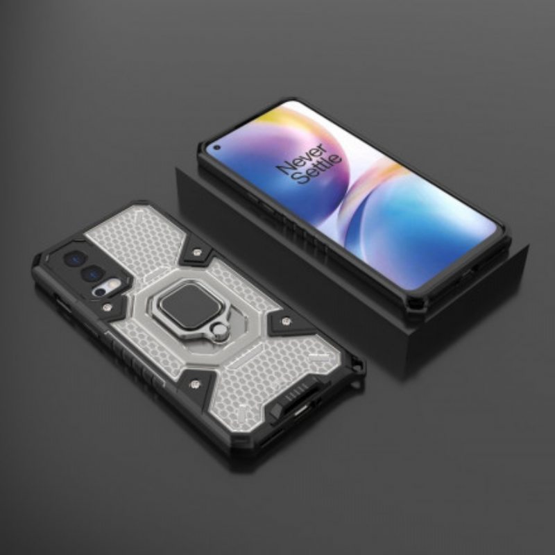 Case OnePlus Nord 2 5G Hunajakenno Renkaalla