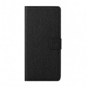 Flip Case OnePlus Nord 2 5G Litchi Grain -nahkaefekti