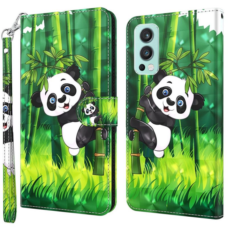 Kotelot OnePlus Nord 2 5G Panda Ja Bambu