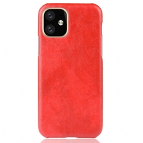 Case iPhone 11 Pro Litsi-nahkaefekti