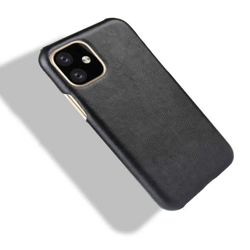 Case iPhone 11 Pro Litsi-nahkaefekti