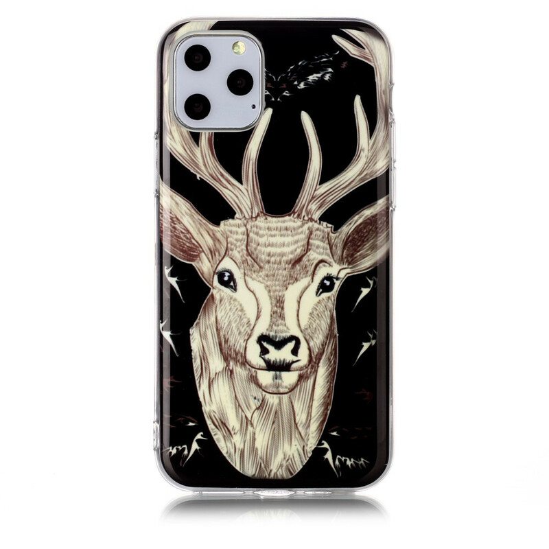 Kuori iPhone 11 Pro Fluoresoiva Majestic Deer