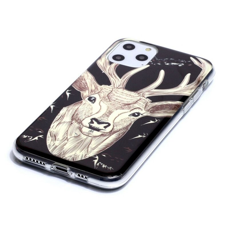 Kuori iPhone 11 Pro Fluoresoiva Majestic Deer