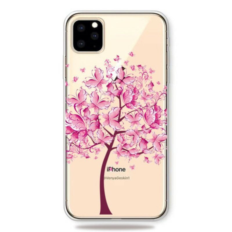 Kuori iPhone 11 Pro Pinkki Puun Latva