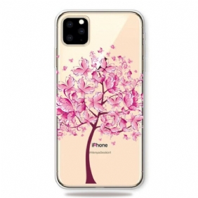 Kuori iPhone 11 Pro Pinkki Puun Latva