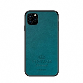 Kuori iPhone 11 Pro Pinwuyo Vintage -nahkaefekti