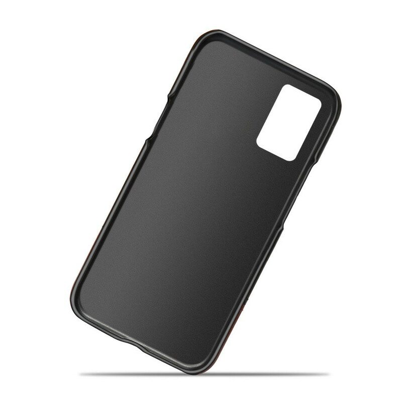 Case OnePlus 8T Ksq Kaksisävyinen Nahkaefekti