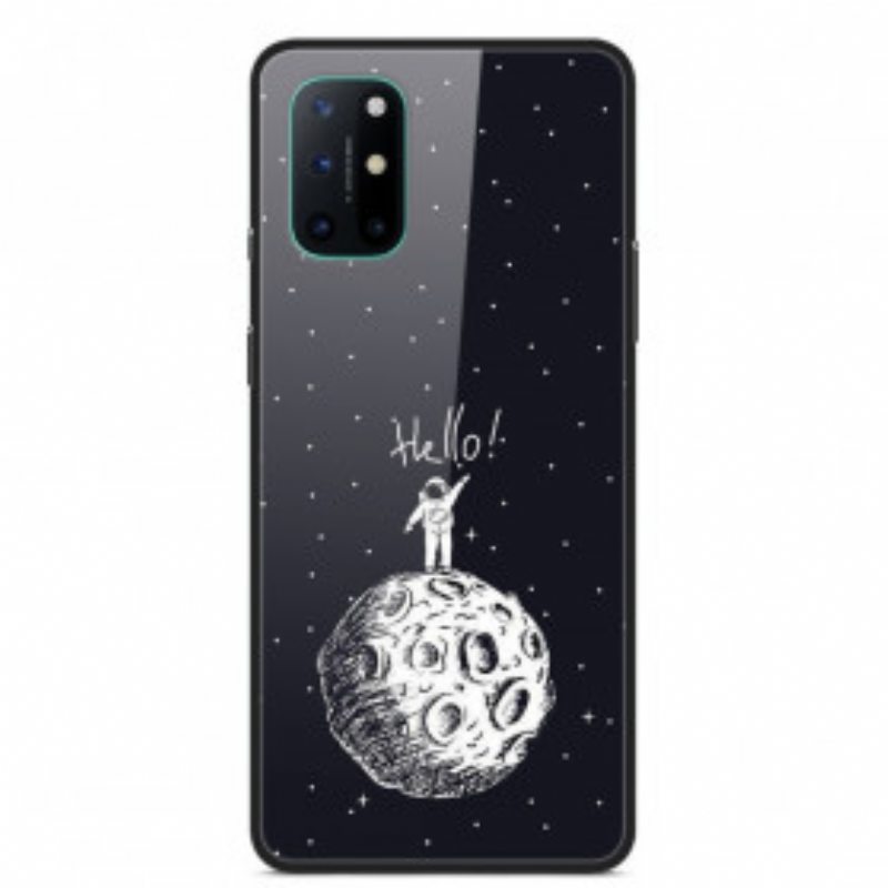 Kuori OnePlus 8T Hello Moon Karkaistu Lasi