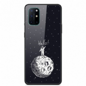 Kuori OnePlus 8T Hello Moon Karkaistu Lasi