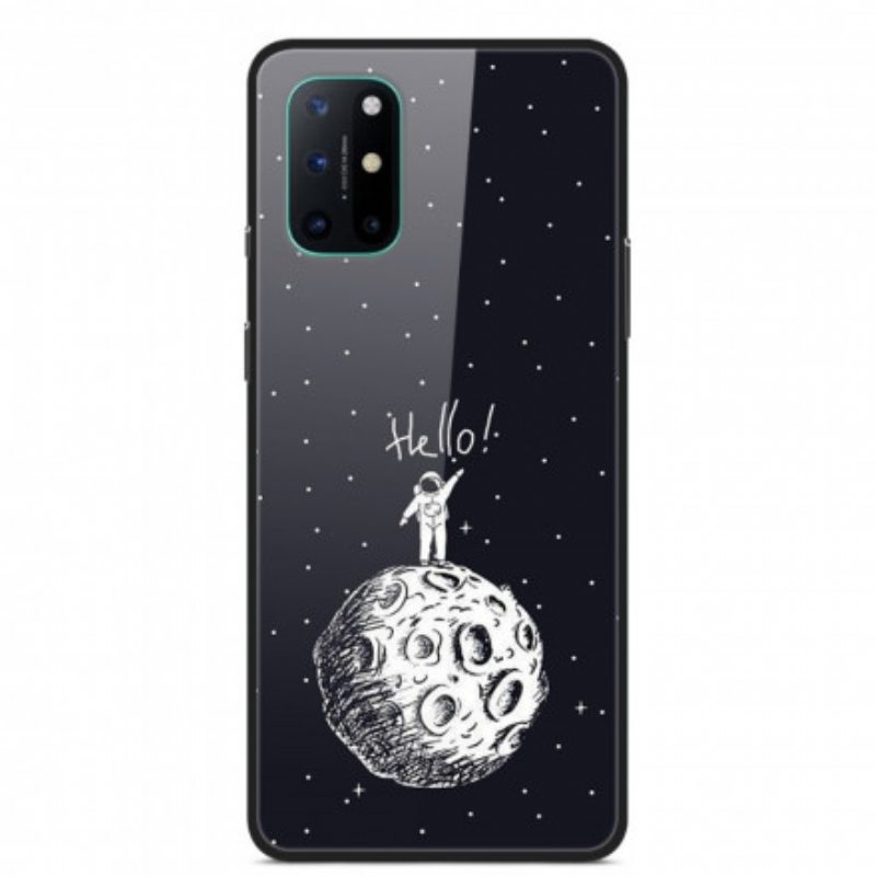 Kuori OnePlus 8T Hello Moon Karkaistu Lasi