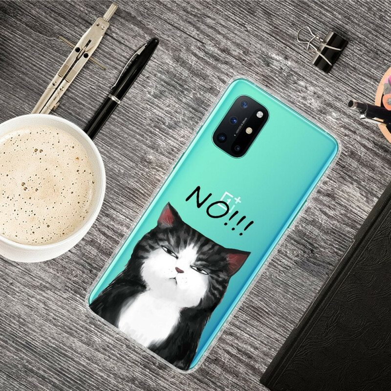 Kuori OnePlus 8T Kissa Joka Sanoo Ei