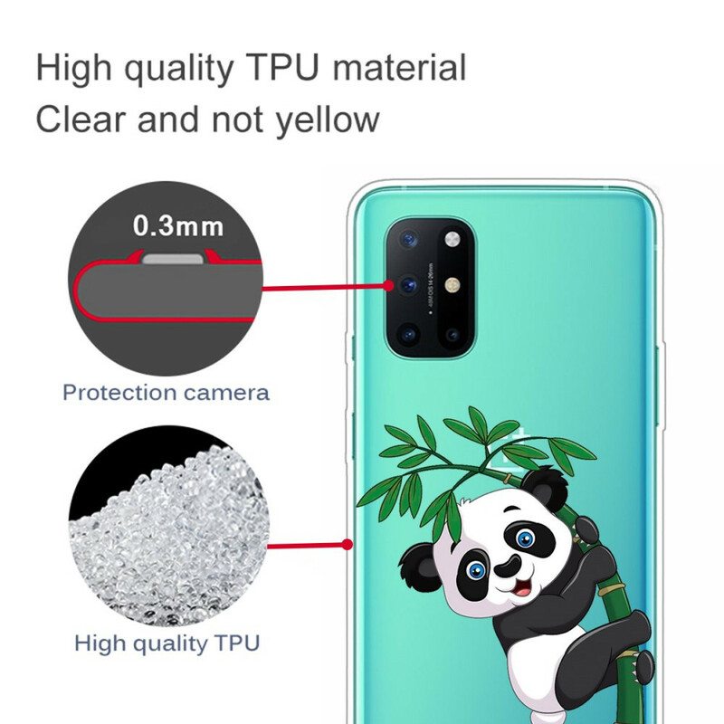 Kuori OnePlus 8T Saumaton Panda Bambulla