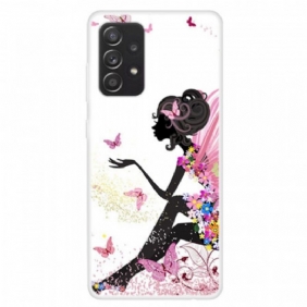 Kuori Samsung Galaxy A13 Butterfly Lady