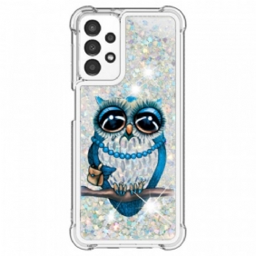 Kuori Samsung Galaxy A13 Neiti Owl Sequins