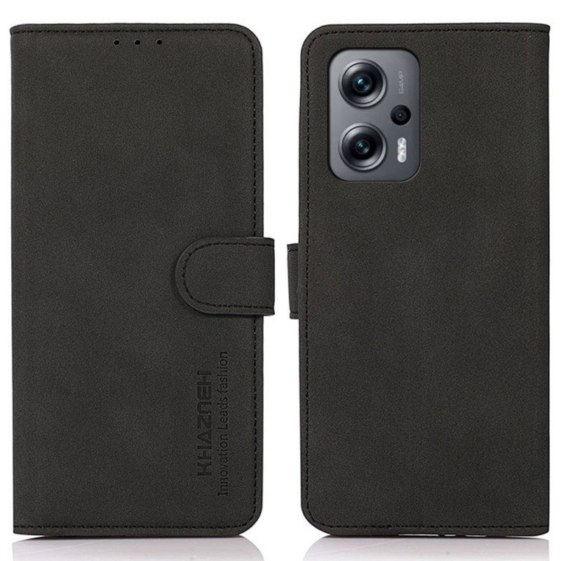 Flip Case Poco X4 GT Khazneh Fashion Leather Effect