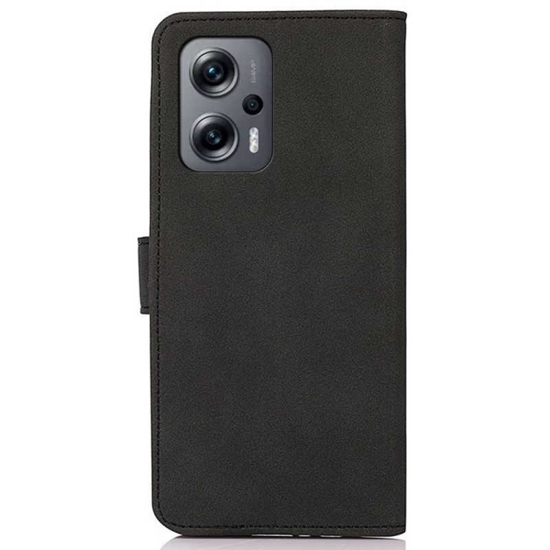 Flip Case Poco X4 GT Khazneh Fashion Leather Effect