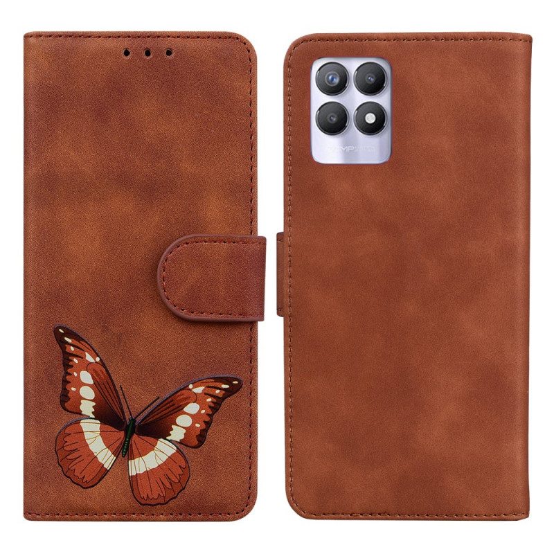 Kotelot Realme 8i Skin Touch Butterfly