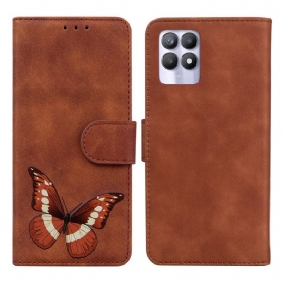 Kotelot Realme 8i Skin Touch Butterfly