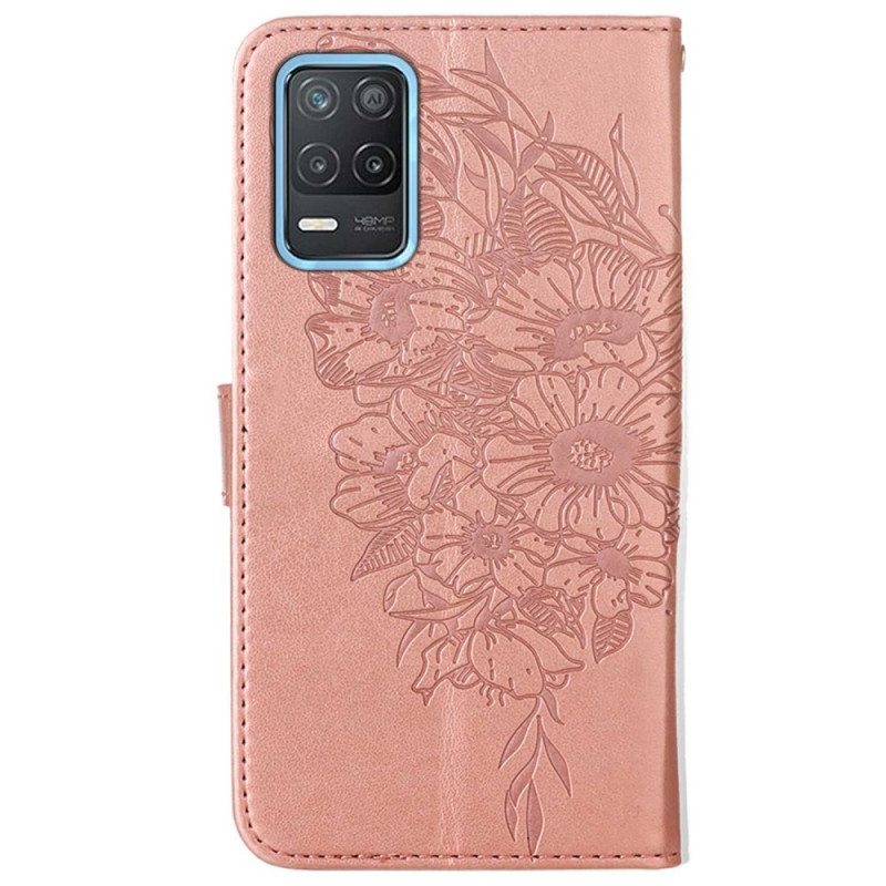 Flip Case Realme 8 5G Butterfly Design